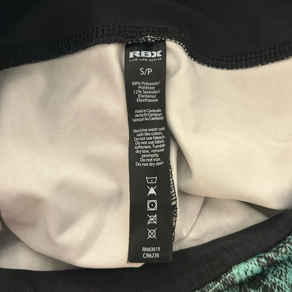 Ombré Reebok Yoga Pants Size Small - Picture 3 of 7